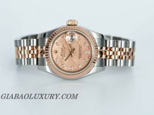 Đồng hồ Rolex Lady-Datejust 26 M179171 179171 Mặt hồng cọc số kim cương