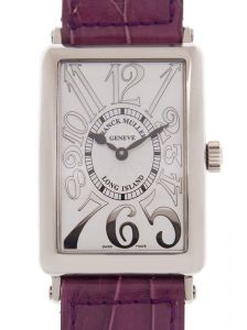 Đồng hồ Franck Muller Long Island 1000 Sc Rel (Og) - Purple Strap 1000 SC REL (OG) PURPLE STRAP