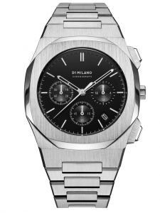 Đồng Hồ D1 Milano Black Chronograph CHBJ01