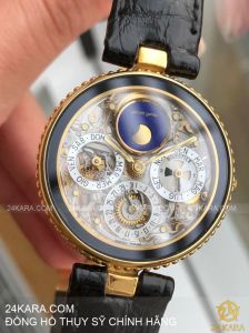 Đồng hồ Gérald Genta Astronomic Quantieme Perpetual Skeleton Gold G3103.4 G31034 (lướt)