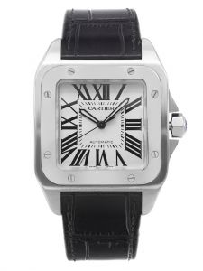Đồng hồ Cartier Santos 100 Large Black 2656 W20073X8 - Lướt 