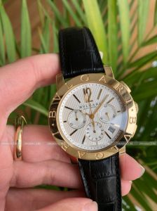 Đồng hồ Bulgari Chronograph Automatic Gold BB 42 GL CH