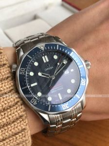 Đồng hồ Omega Seamaster Professional Large Bond Blue Wave 2221.80.00 22218000