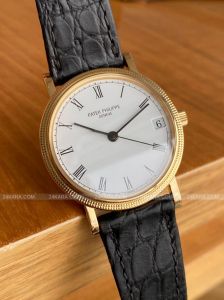 Đồng hồ Patek Philippe 3802J Calatrava 18k Yellow Gold 3802J