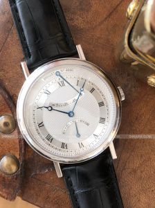 Đồng hồ Breguet Classique Retrograde Seconds 18K White Gold Men's Watch preowned.5207BB