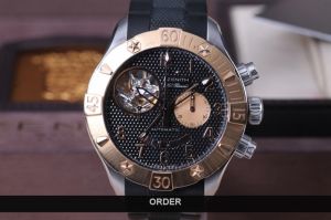 Đồng hồ Zenith Defy Classic Open El Primero 43 Chronograph Power Reserve Steel & Gold Black Dial 86.0516.4021/21.R642 (lướt)