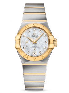 Đồng hồ Omega Constellation Petite Second 127.20.27.20.55.002 27 Yellow Gold Steel