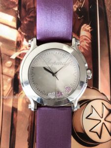 Đồng hồ Chopard Happy Sport Five Diamonds Quartz Steel 8475
