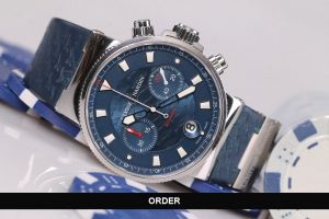 Đồng hồ Ulysse Nardin Maxi Marine Blue Seal Chronograph 353-68LE-3 (lướt)