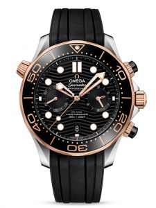 Đồng hồ Omega Seamaster Diver 300M 210.22.44.51.01.001 44 Sedna Gold Steel