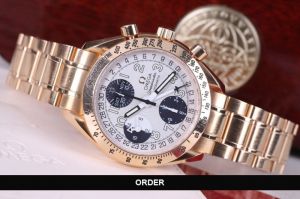 Đồng hồ Omega Speedmaster Day Date Rose Gold 3123.33.00 (lướt)