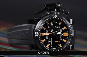 Đồng hồ Graham Chronofighter Oversize Diver Deep Orange 2OVEZ.B24A.K10N (lướt)