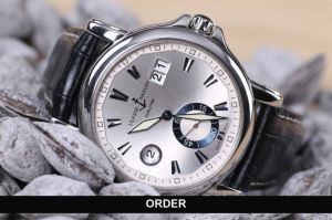 Đồng hồ Ulysse Nardin GMT Dual Time Big Date Silver Dial 243-55/91 (lướt)