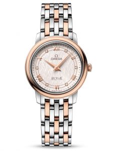 Đồng hồ Omega De Ville Prestige 424.20.27.60.52.003 27.4 Red Gold Steel