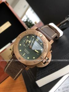 Đồng hồ Panerai Luminor 1950 Submersible Bronzo Green Dial 47mm Bronze PAM382