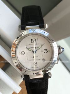 Đồng hồ Cartier Pasha Automatik 38mm Ref.2378 Stahl Box