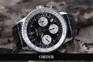 Đồng hồ Breitling Navitimer Chronograph 42mm Black Dial A23322 (lướt)