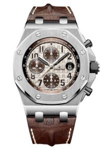 Đồng hồ Audemars Piguet Offshore Chronograph 26470ST.OO.A801CR.01 Safari Chocolate Ivory