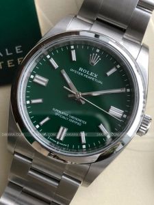 Đồng hồ Rolex Oyster Perpetual 36 M126000 126000 Mặt xanh lá cọc số index