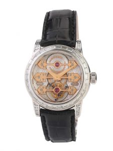 Đồng hồ Girard Perregaux Tourbillon 1966 Series kim cương