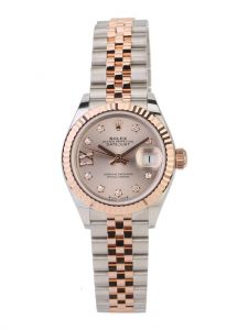 Đồng hồ Rolex Lady-Datejust 28 M279171 279171 Mặt hồng cọc số kim cương