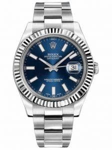Đồng hồ Rolex Oyster Perpetual Datejust II M116334-0005 116334-0005 Thép Oystesteel Mặt xanh