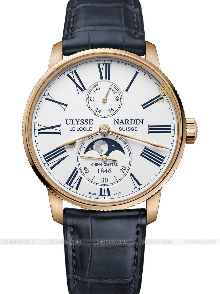 2022-ulysse-nardin-marine-torpilleur-moonphase-in-rose-gold