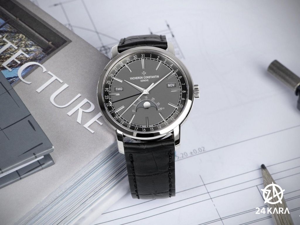 Giới thiệu đồng hồ Vacheron Constantin Traditionnelle Complete Calendar 4010T/000G-B740 White Gold mới