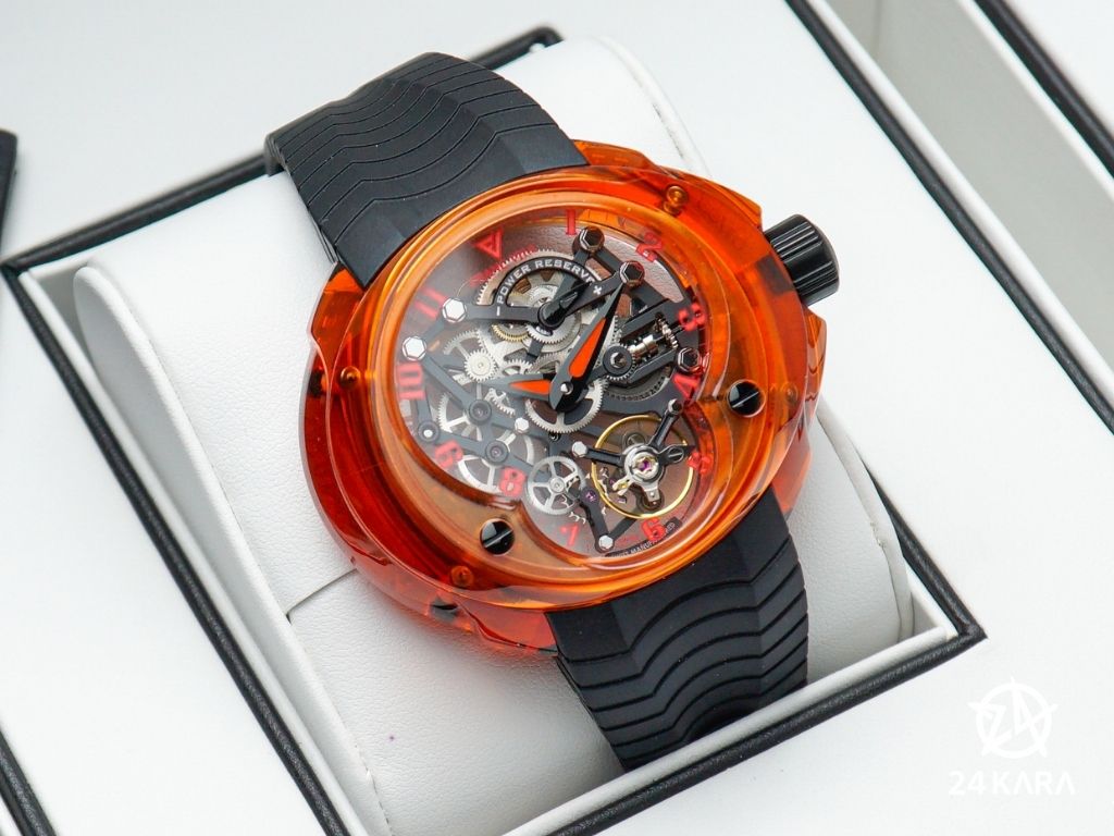 Franc Vila Skeleton Suspended Russian Eagle 18E.NEO.V04 - Mang trong mình giấc mơ về sự liên kết giữa đồng hồ với con người