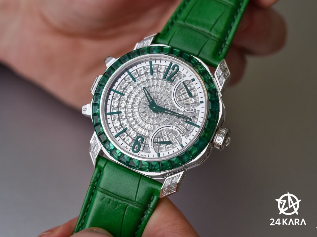 Giới thiệu đồng hồ Bvlgari Octo Roma Emerald Grande Sonnerie 103553 mới