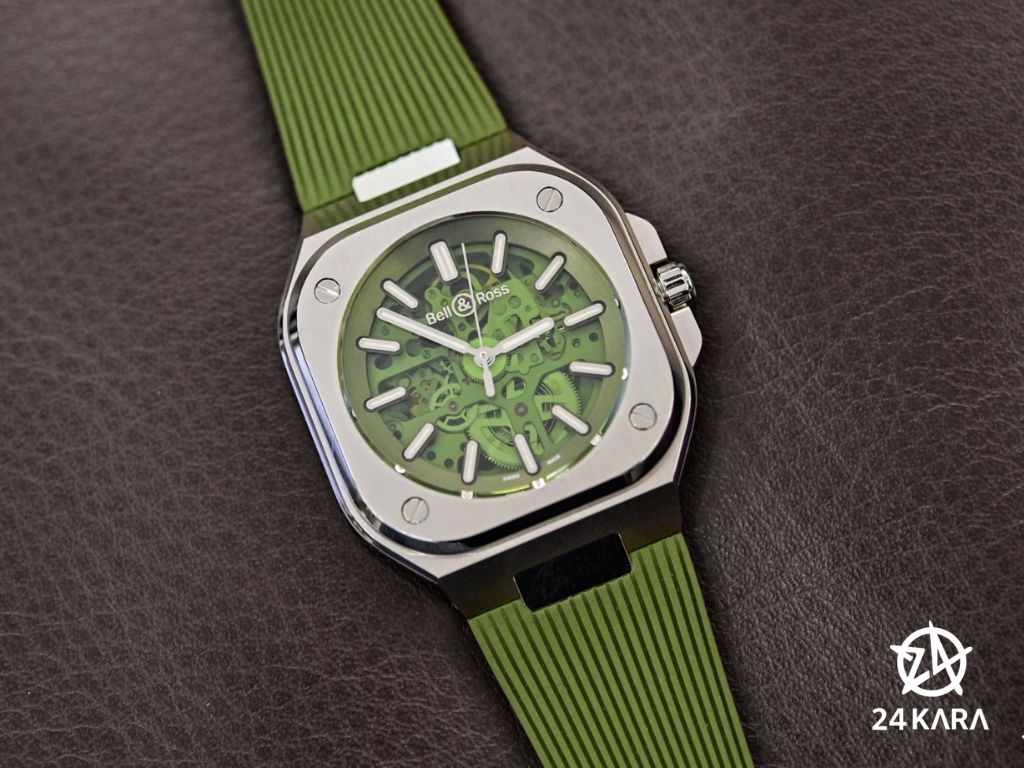 Giới thiệu bộ đôi đồng hồ Bell & Ross BR 05 Skeleton Green mới