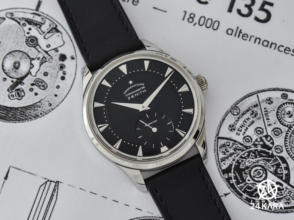 Zenith, Phillips & Voutilainen làm sống lại bộ máy lịch sử Calibre 135 với phiên bản giới hạn Observatoire mới