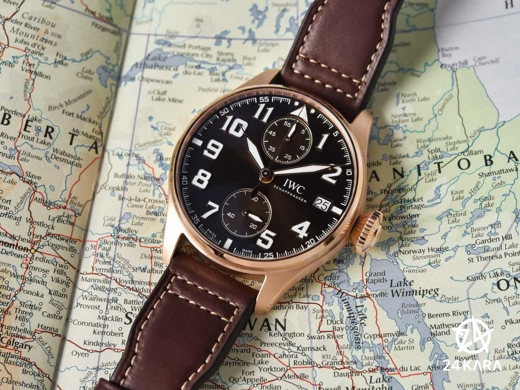 Giới thiệu đồng hồ IWC Big Pilot’s Watch Monopusher Edition “Antoine de Saint Exupéry” IW515204 mới