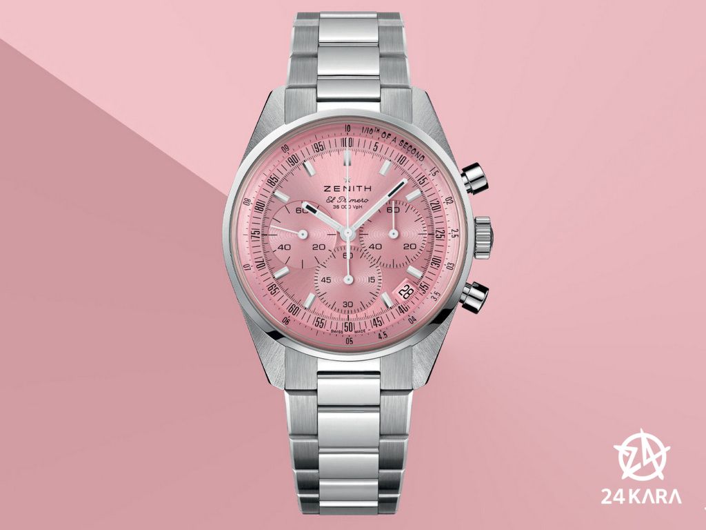 Bạn có biết nghĩa của sắc hồng trong đồng hồ Zenith Chronomaster Original Pink mới?
