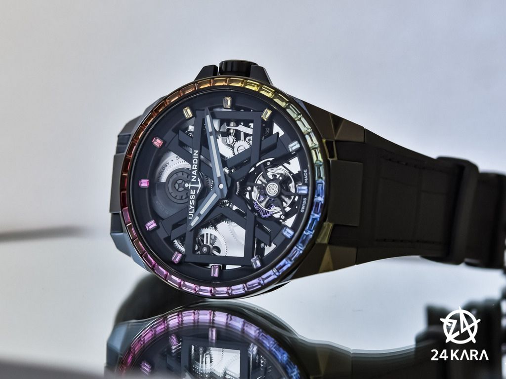 Các phiên bản đầy màu sắc của đồng hồ Ulysse Nardin Blast And Lady Diver Rainbow mới