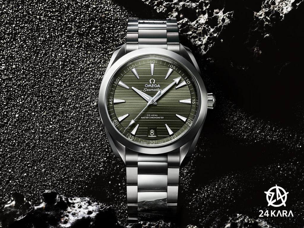 Review chi tiết đồng hồ Omega Aqua Terra 150m Co‑Axial Master Chronometer 220.10.41.21.10.001 22010412110001