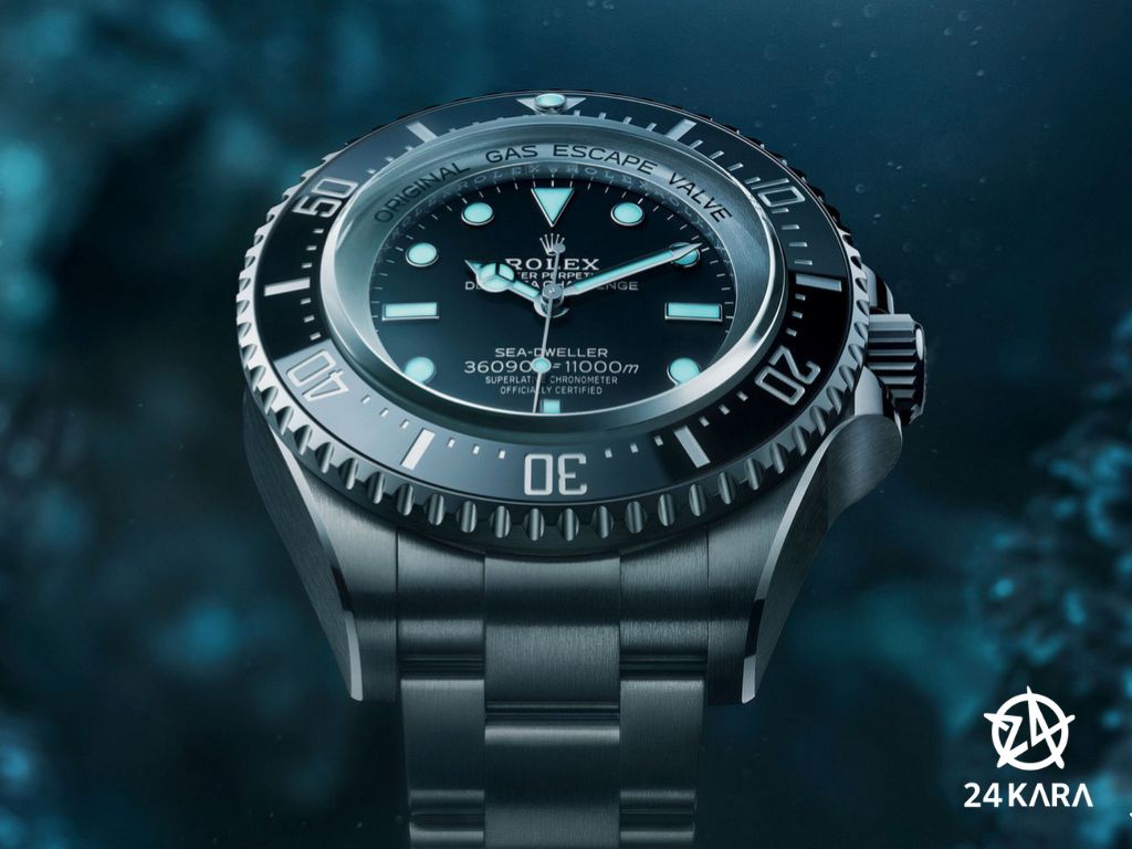 Chiếc đồng hồ titan đầu tiên của Rolex mang tên Rolex Oyster Perpetual Deepsea Challenge 126067 ra mắt!