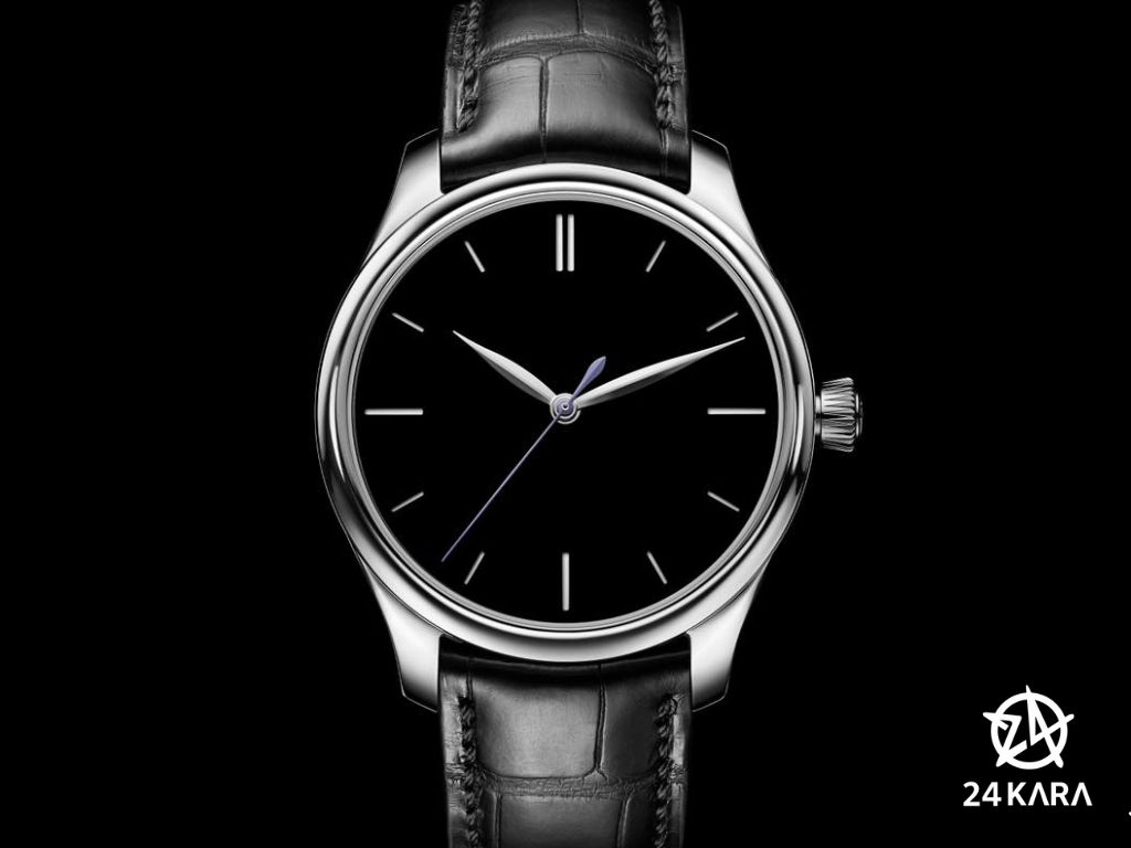 Giới thiệu đồng hồ H. Moser & Cie Endeavour Centre Seconds Vantablack 1200-1235 với mặt số "đen hơn cả đen" mới!