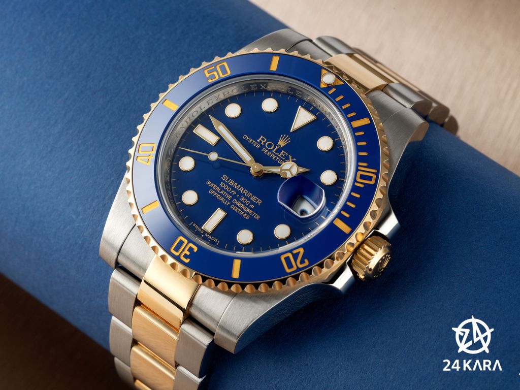 Review chi tiết đồng hồ Rolex Submariner Date 40mm 116613LB
