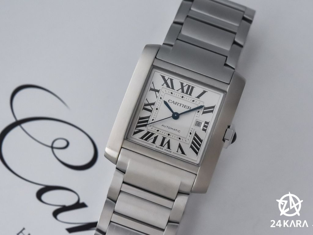 Khám phá đồng hồ Cartier Tank Française CRWSTA0067 mới - Kiểu dáng đẹp hơn, hiện đại hơn!