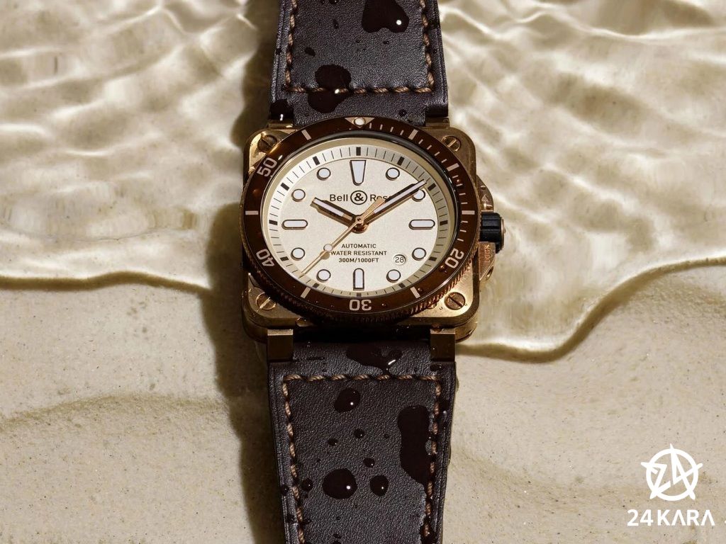 Giới thiệu đồng hồ Bell & Ross BR 03-92 Diver White Bronze BR0392-D-WH-BR/SCA mới