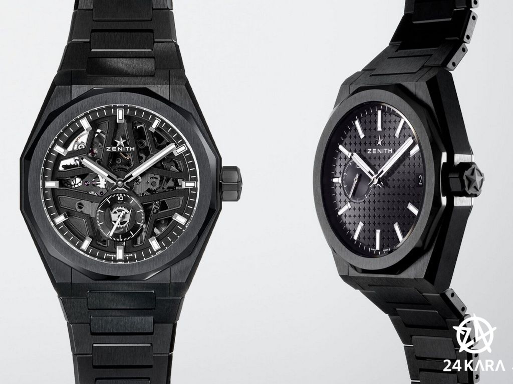 Giới thiệu 2 mẫu đồng hồ Zenith Defy Skyline và Defy Skyline Skeleton trong vỏ gốm đen mới