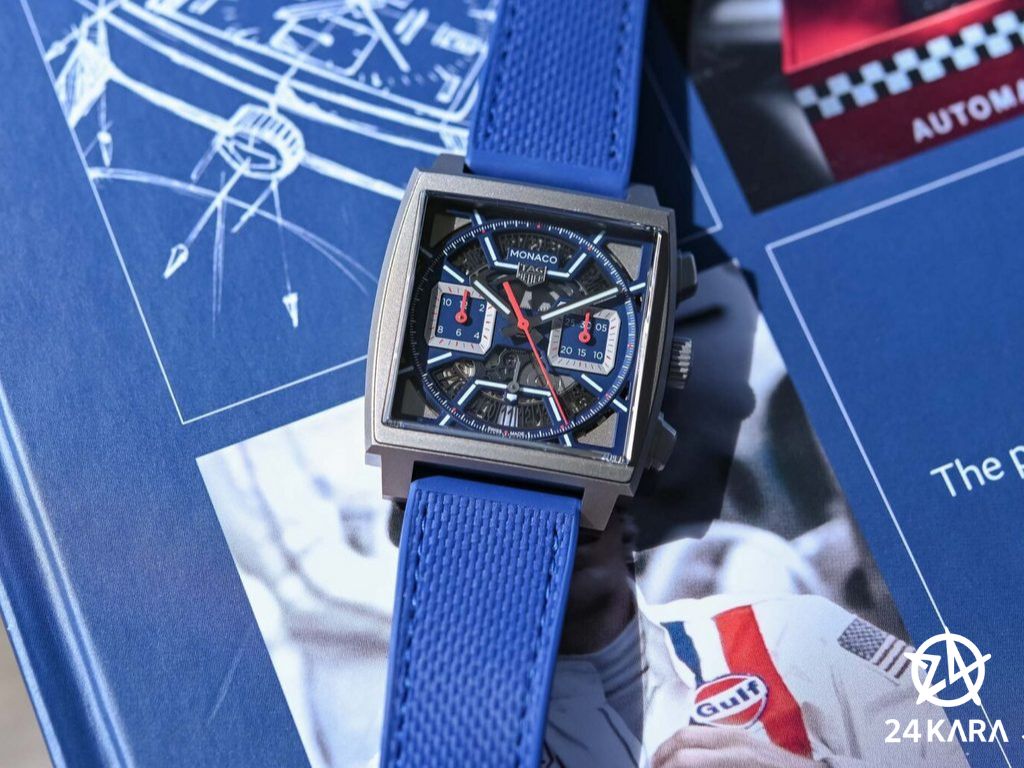 Giới thiệu các mẫu đồng hồ TAG Heuer Monaco Skeleton Chronograph mới