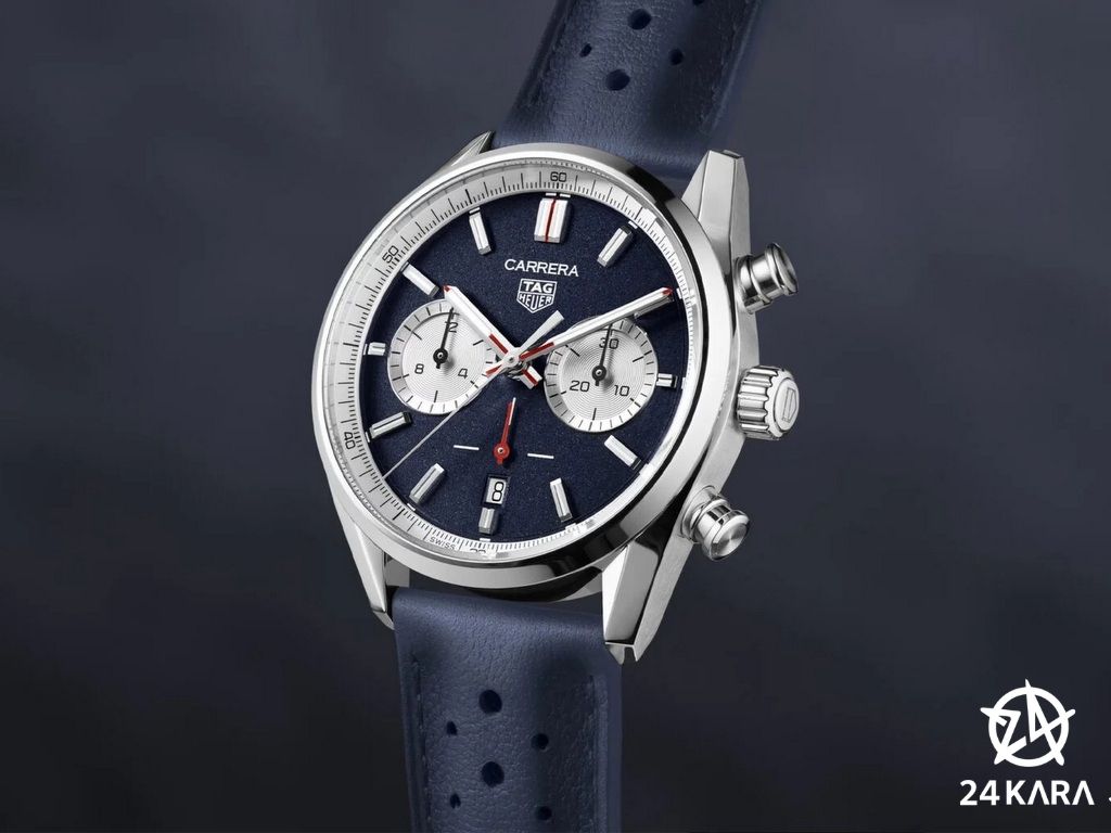 Giới thiệu đồng hồ TAG Heuer Carrera Chronograph 42mm France Limited Edition CBN201B.FC6541 mới