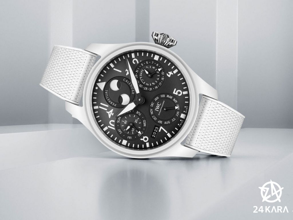 Giới thiệu đồng hồ IWC Big Pilot’s Watch Perpetual Calendar TOP GUN Lake Tahoe IW503008 mới