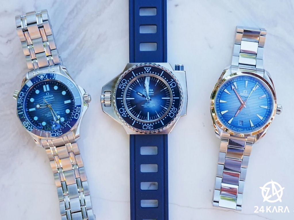 Giới thiệu 8 chiếc đồng hồ mới trong BST bộ sưu tập “Summer Blue” kỷ niệm 75 năm ra mắt Omega Seamaster
