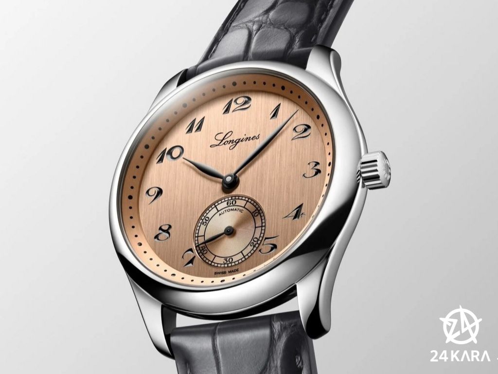 Giới thiệu các mẫu đồng hồ Longines Master Small Seconds 38.5mm mới với mặt số cá hồi và anthracite hấp dẫn