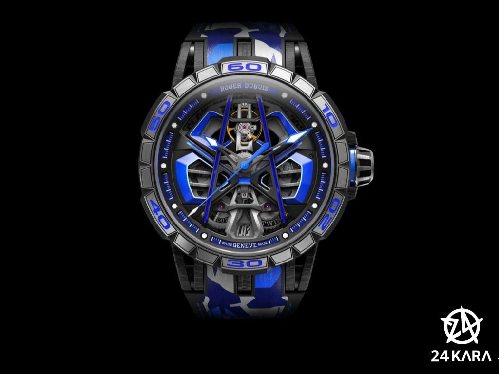 Giới thiệu đồng hồ Roger Dubuis Excalibur Spider Monobalancier Huracán Sterrato RDDBEX1059 mới