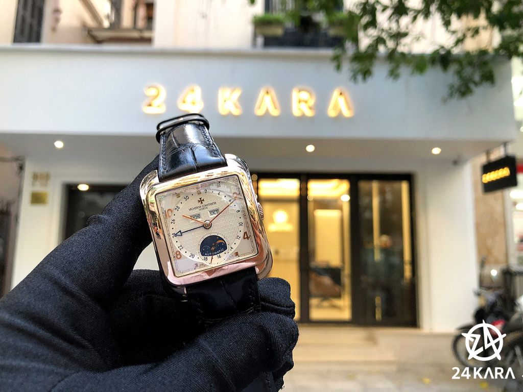 Review chi tiết đồng hồ Vacheron Constantin Toledo 1952 Moonphase 47300/000R-9219