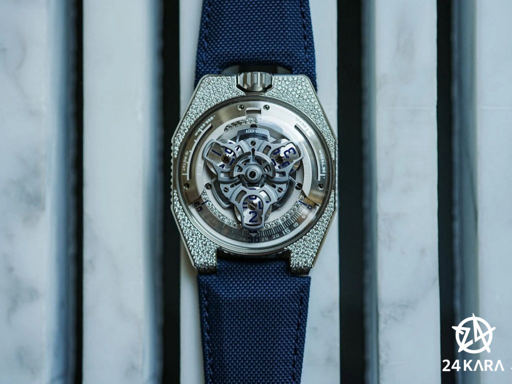 Giới thiệu đồng hồ Urwerk UR-100V Stardust mới